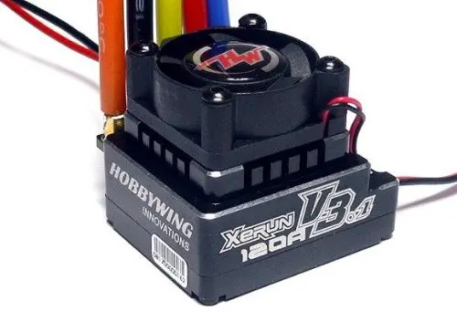 Бесщеточный контроллер скорости HOBBYWING XeRun 120A V3.1 RC ESC для 1/12 туров соревнований на