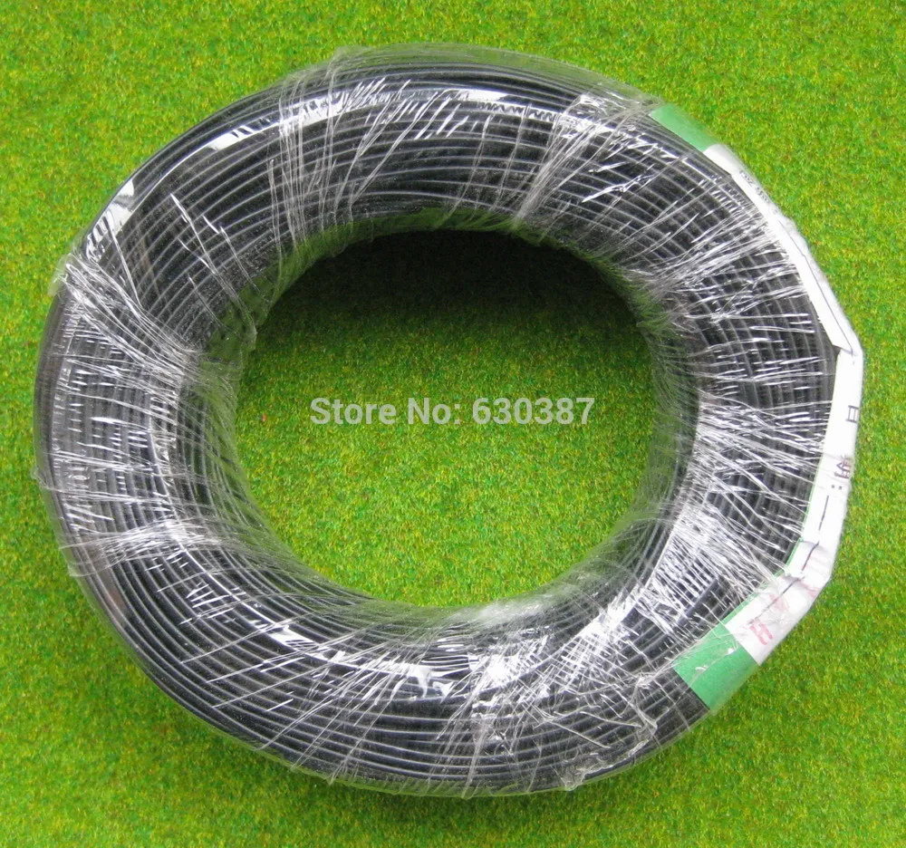 

DX012B 100 mtr's 1.0 AMP 26AWG Black STRANDED EQUIPMENT WIRE (1 ROLL)