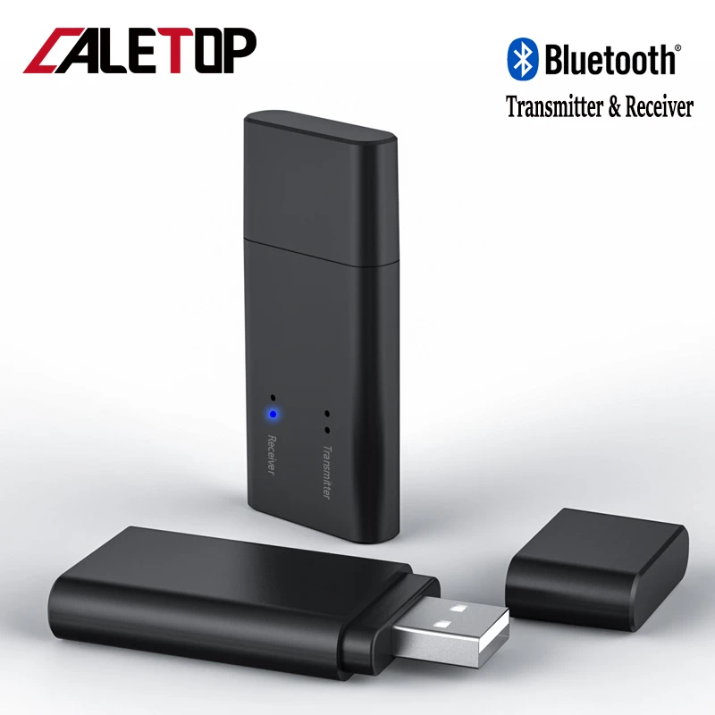 CALETOP Bluetooth 2 в 1 адаптер передатчик приемник 3 5 мм AUX разъем для ТВ автомобильные