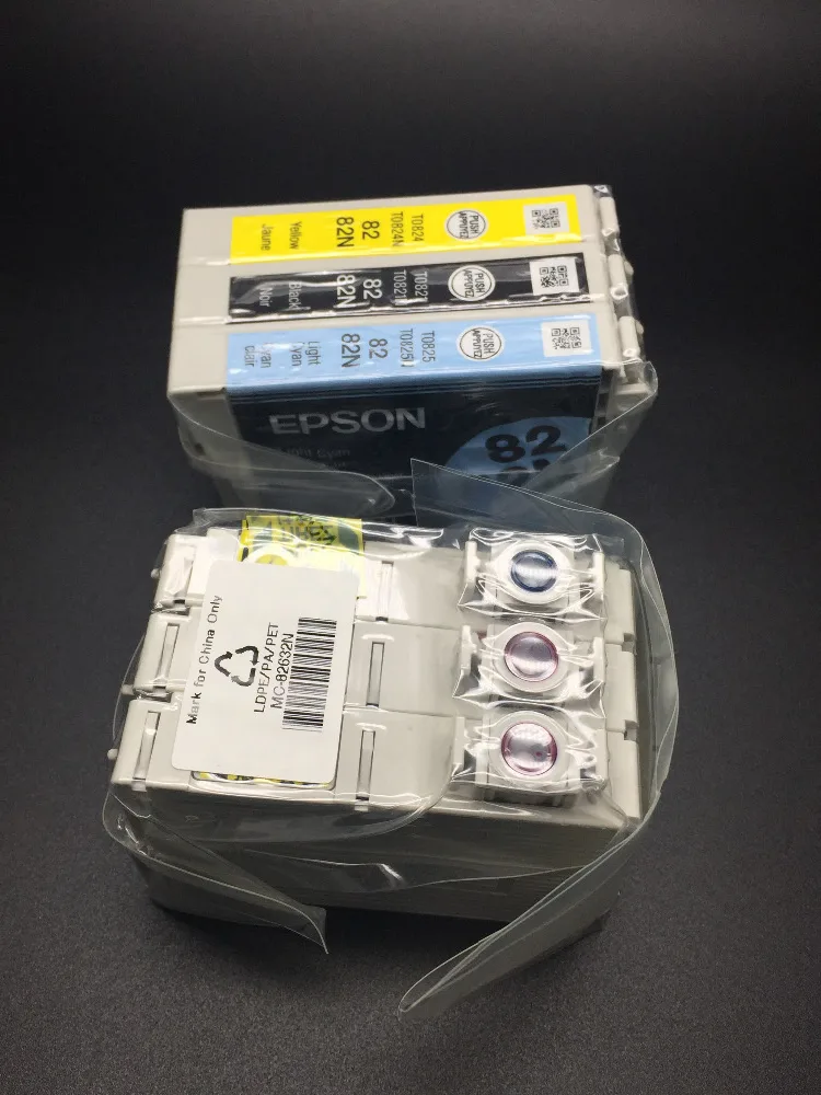 Оригинальные чернильные картриджи для Epson 82N оригинальные EPSON