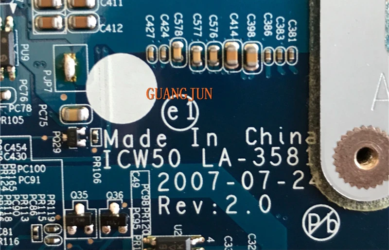 Материнская плата KEFU для ноутбука MBAJ702003 Acer 5520 5720 ICW50 MB.AJ702.003 полностью