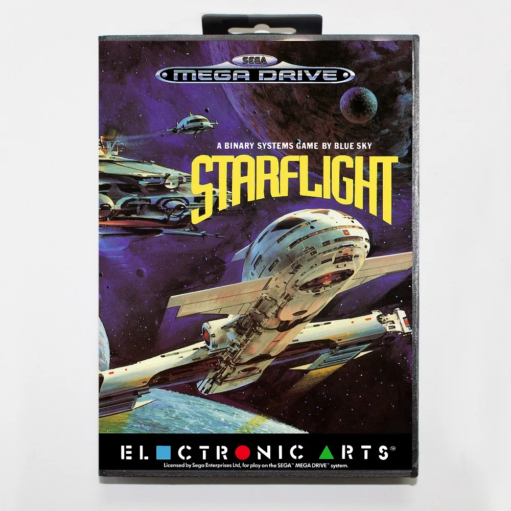 Star flight 16 bit SEGA MD игровая карта с розничной коробкой для Sega Mega Drive Genesis|sega md game card|sega