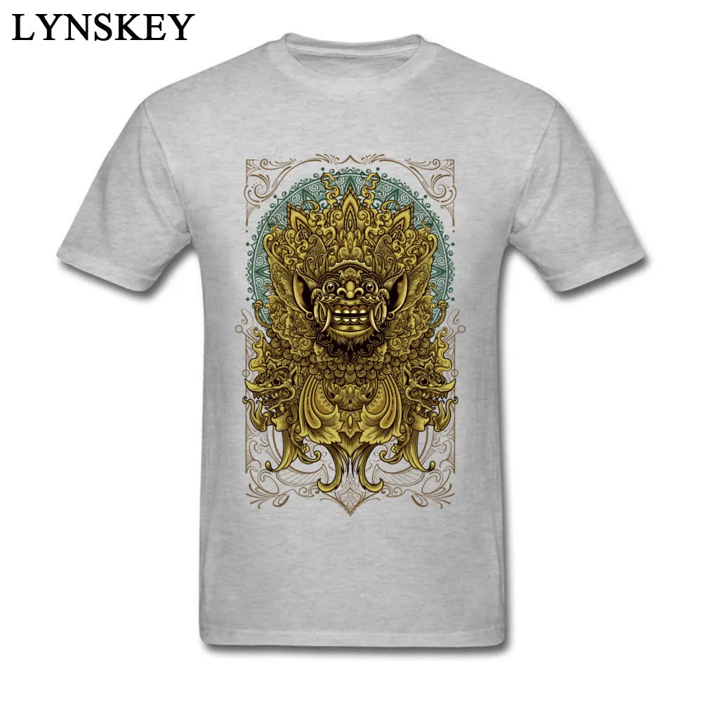 Balinese Barong Reanimation классическая мужская футболка с круглым вырезом коротким рукавом