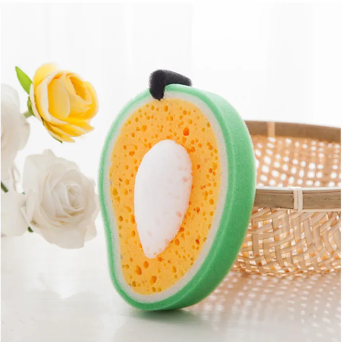 Dishcloth-Mango Губка для очистки фруктов Dishcloth Cosas De Cocina Torchon De Cuisine Coton интенсивное Очищение ткань для чистки стекла, очищающая Pa - Цвет: Dishcloth-Mango