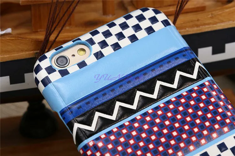 Мода 3D Национальный ветер кожа Кожи Для iphone 6 4.7 дюймов Капа Celular случаях