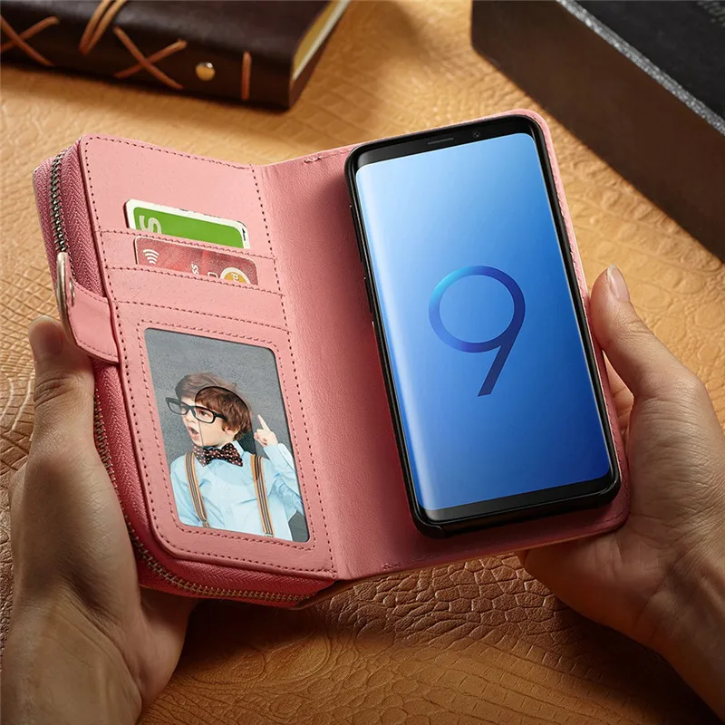 2019 новый популярный водонепроницаемый кожаный чехол на молнии для мужчин и