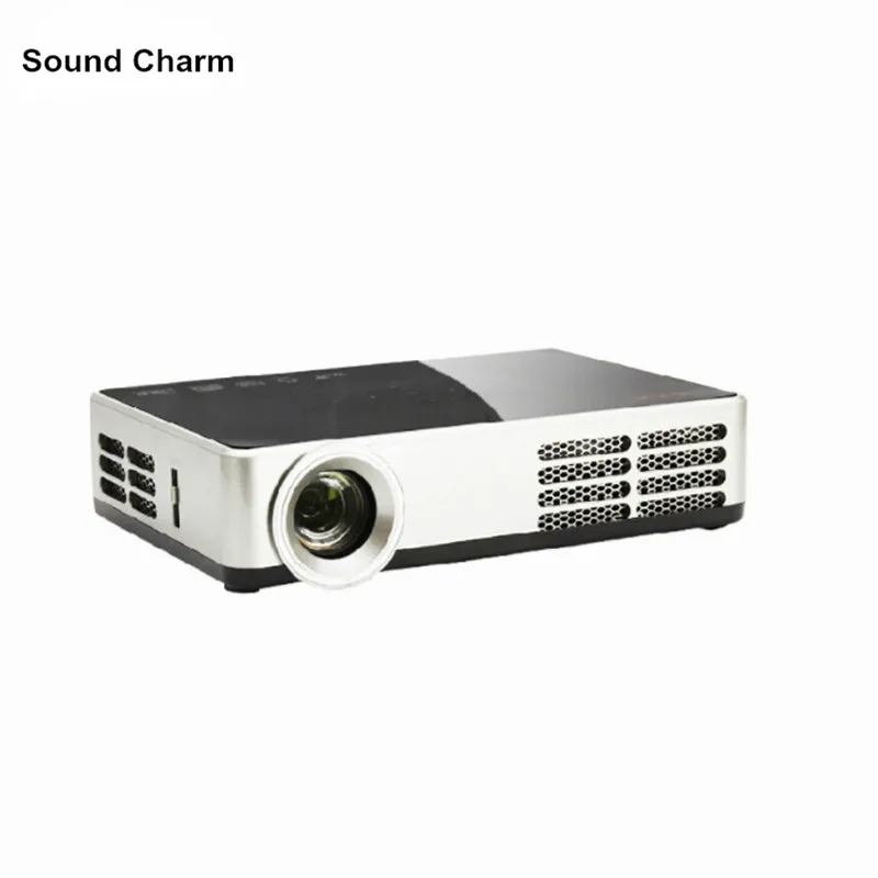 Мини HD 3D проектор Wi Fi Android 4 DLP 1080 P Цифровой домашний theather ТВ активный затвор proyector