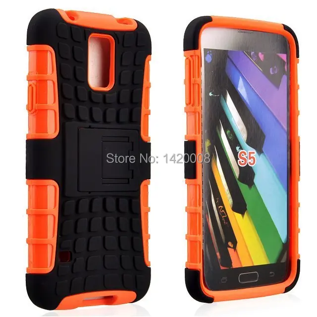 Dual Layer Hybrid Defender Protection Case For Samsung Galaxy S5 I9600 |