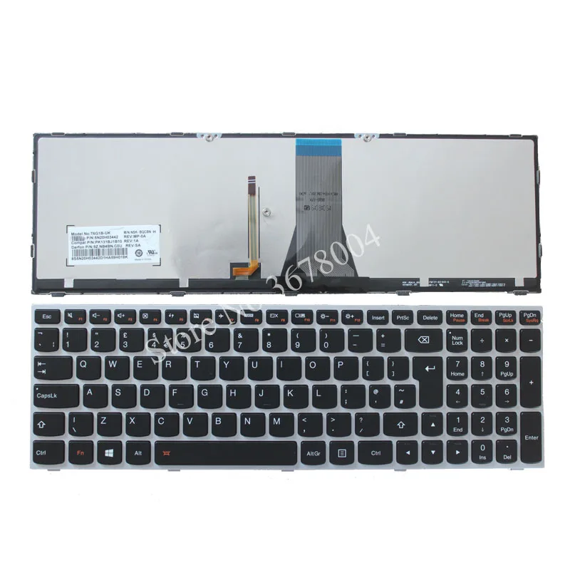 Новая клавиатура для Lenovo G50-70 G50-70M B50 G50-70AT B50-70 B50-80 Z70-80 Клавиатура ноутбука с