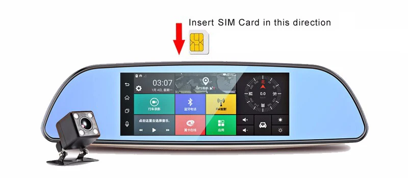 Bluavido 4G ADAS Android DVR " зеркало заднего вида gps Автомобильный видеорегистратор FHD 1080P видеорегистратор с камерой заднего вида WiFi Live monitor