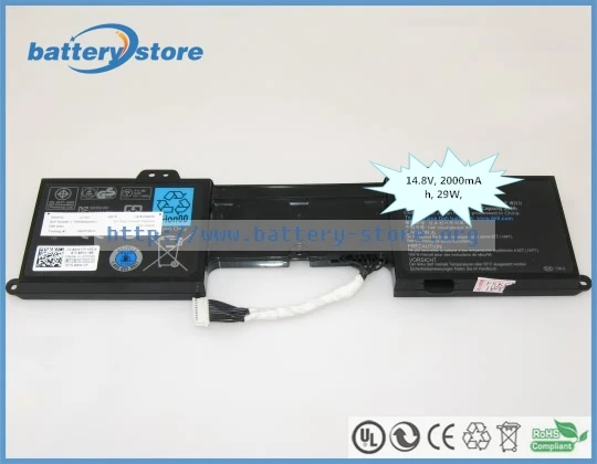 Оригинальные аккумуляторы для ноутбука ww12p Inspiron DUO 1090 9YXN1 TR2F1 Convertible 14 8 в 4 ячейки |