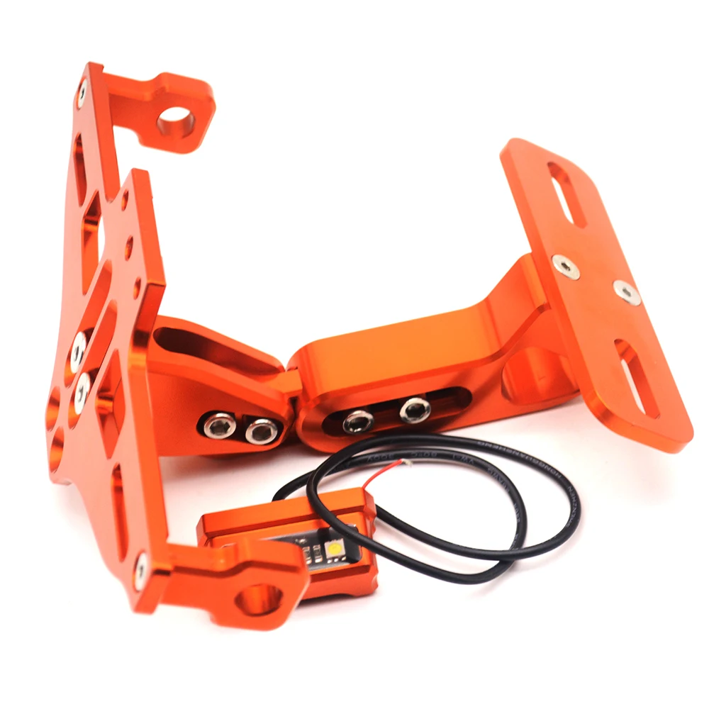 Алюминиевая рама для номерного знака мотоцикла с регулируемым углом 990