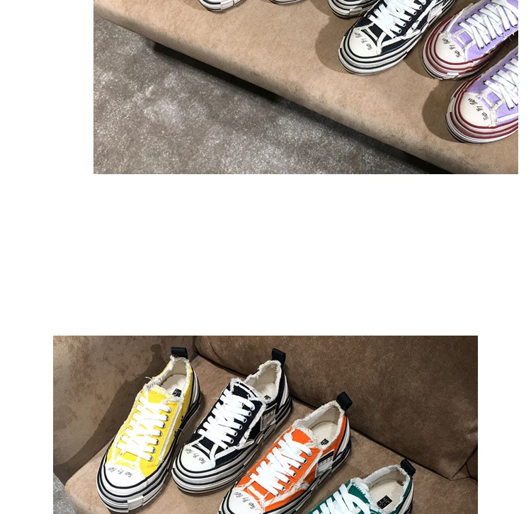Buono Scarpe/парусиновые кроссовки на платформе для мужчин и женщин; Повседневные кроссовки для пар; Модная брендовая женская обувь; кроссовки с кисточками; большие размеры; 44EU