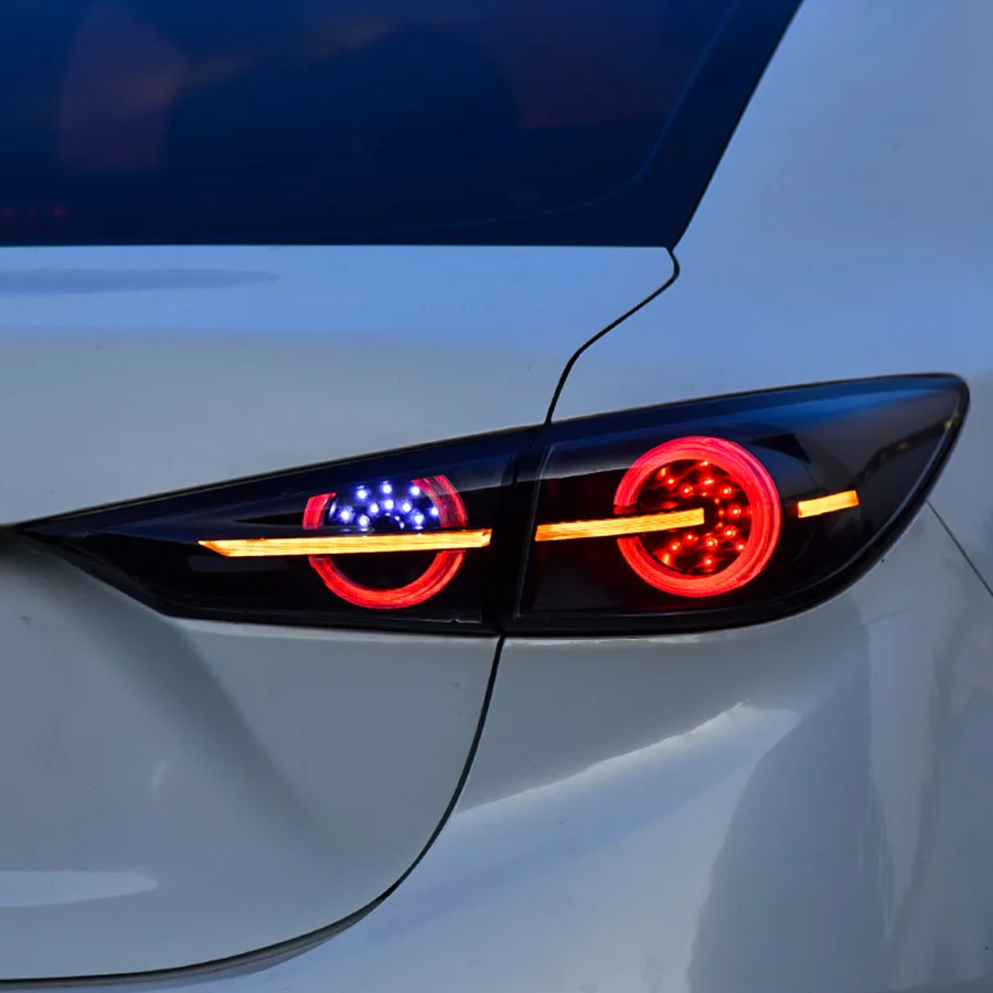 Автомобильный Стайлинг для Mazda 3 задние фонари 2014 2018 Mazda3 Axela седан светодиодная