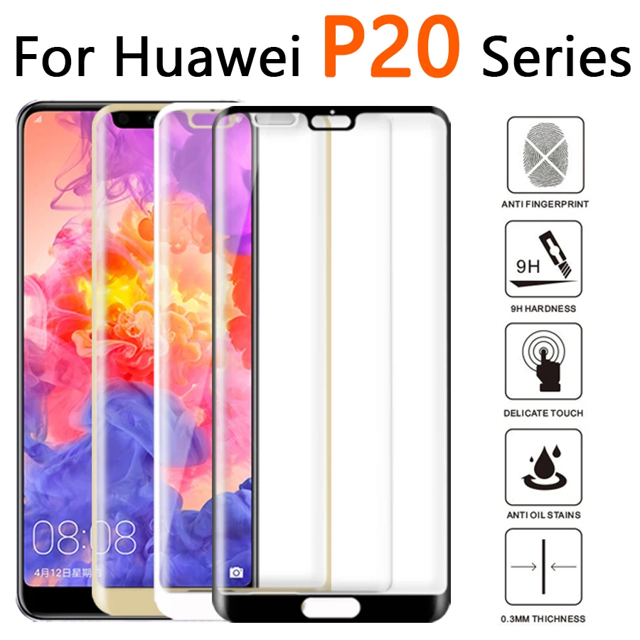 Защитное стекло для Huawei p20 lite light pro verre trempe закаленное p 20 p20lite Huavei Huawie защита экрана
