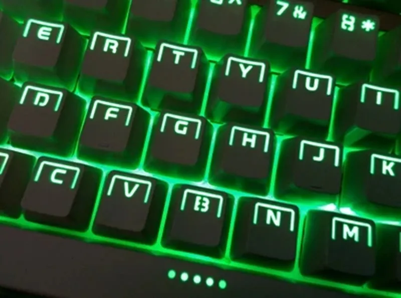 Заглушка для ключей 104 клавиши двухцветные заглушки с подсветкой Cherry MX