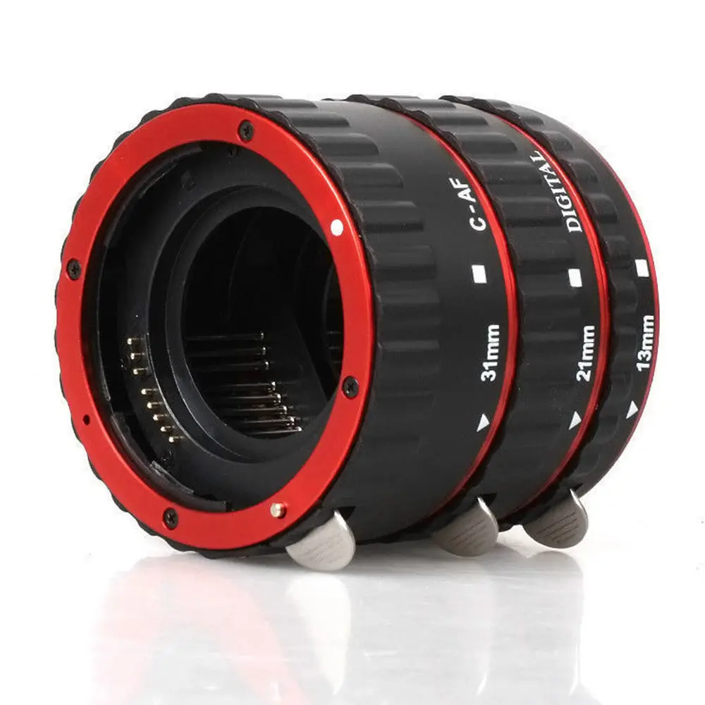

JINTU Auto Focus Macro Extension Tube for Canon EF-S Lens For Canon 7D 90D 1000D 5D II 5D III 450D 550D 650D 750D T5i T4i T3i