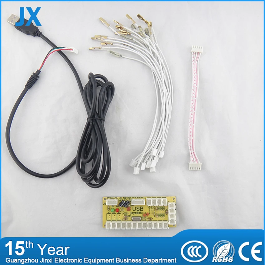 New Zero Delay USB joystick for Arcade players PC to controller Jamma game 1 pcs free shipping |