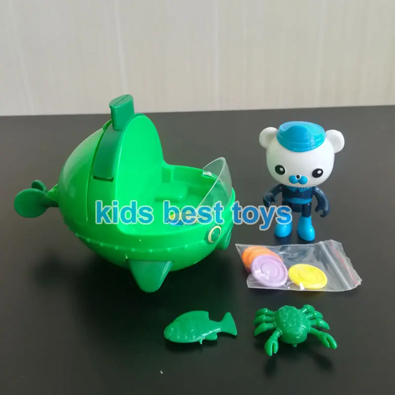 Octonauts игрушки подводных GUP A лодки корабль с фигурками капитан барнаклс Kwazi Baby