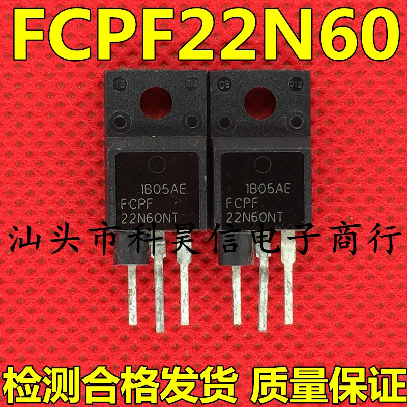 10 шт./лот FCPF22N60NT 22N60NT | Обустройство дома