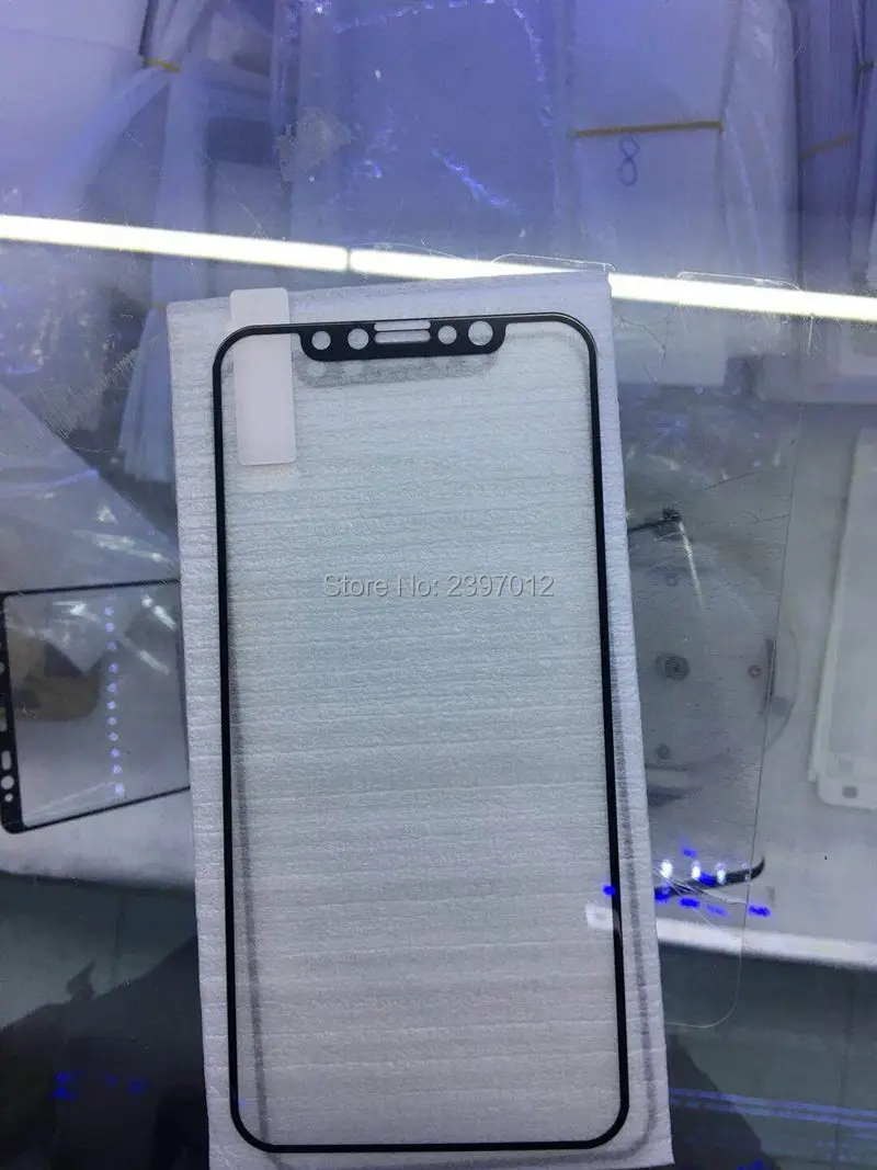 SZAICHGSI полное покрытие из твердого закаленного стекла Защита экрана для iphone x без
