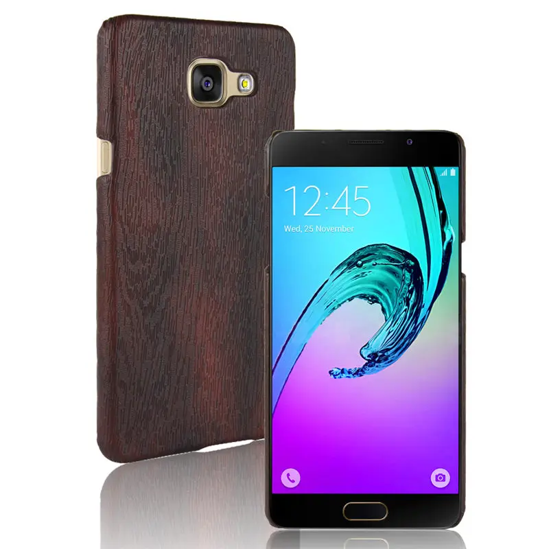 Чехол для Samsung A7 2016 A710 Жесткий из ПК с рисунком дерева + задняя крышка