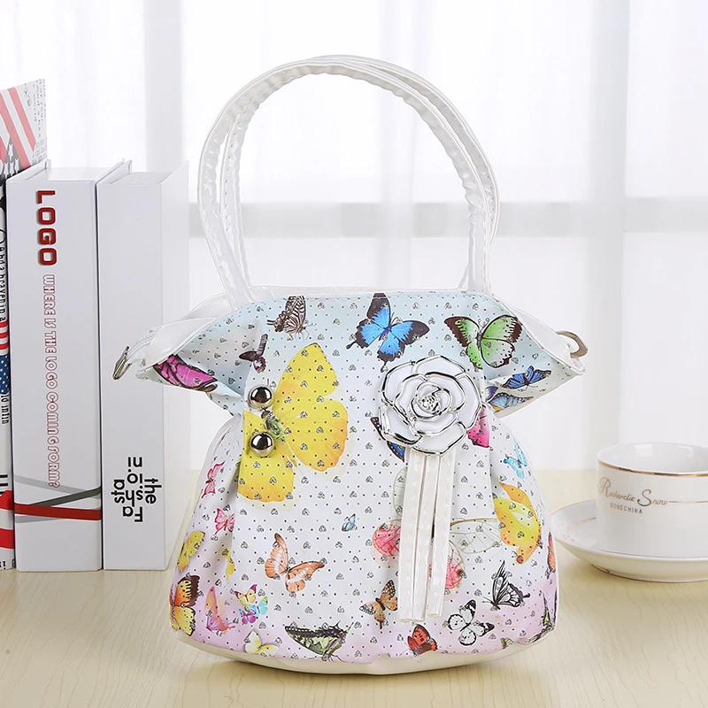 Детские Мини-Сумки из искусственной кожи с принтом для маленьких девочек сумки