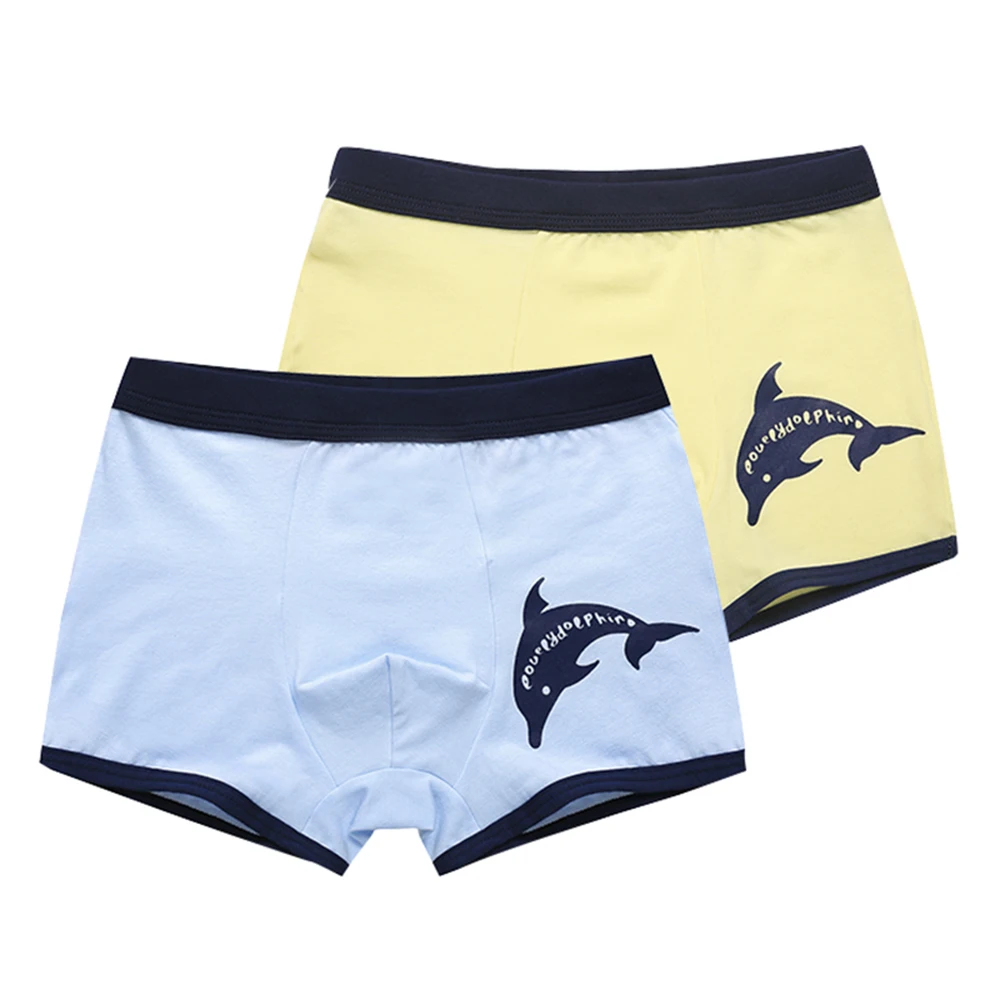 2 шт. в комплекте Мягкий хлопок полосой Нижнее белье для детей и подростков