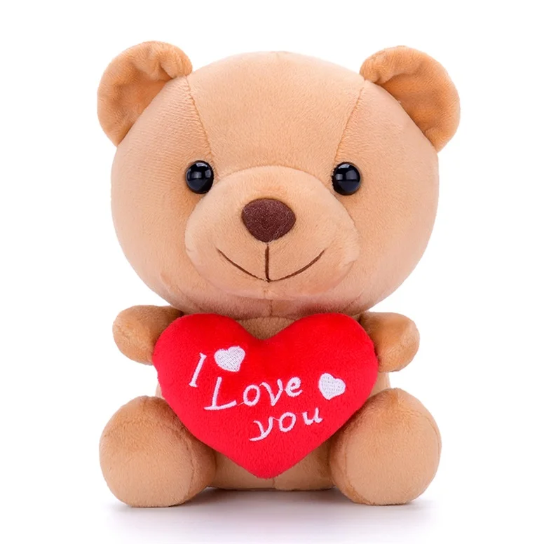 Love Bear Gloveleya плюшевый мишка с сердцем I Love you'lover's подарки плюшевые игрушки подарок для девушки - Цвет: Love Bear