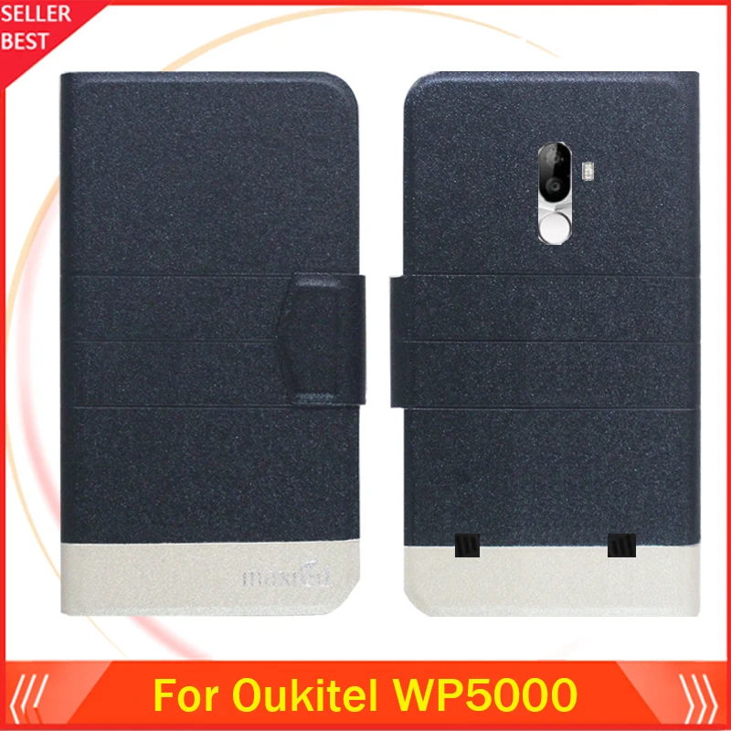5 видов цветов жарко! Чехол Oukitel WP5000 ультратонкий кожаный эксклюзивный чехол для