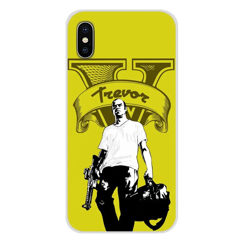 Чехол для мобильного телефона Huawei Mate Honor 4C 5C 5X 6X 7 7A 7C 8 9 10 8C 8X 20 Lite Pro Hot GTA grand theft auto 5 V