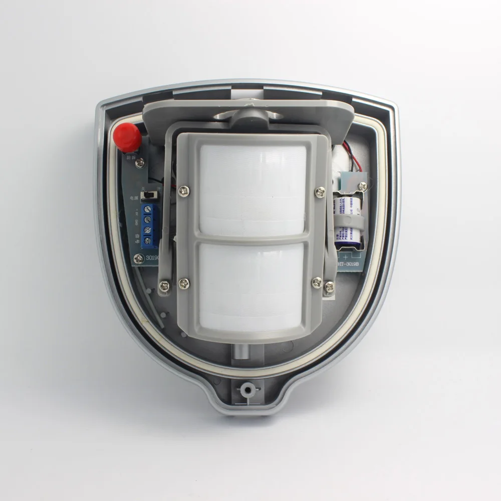 (1 шт.) проводной уличный двойной пассивный инфракрасный датчик с