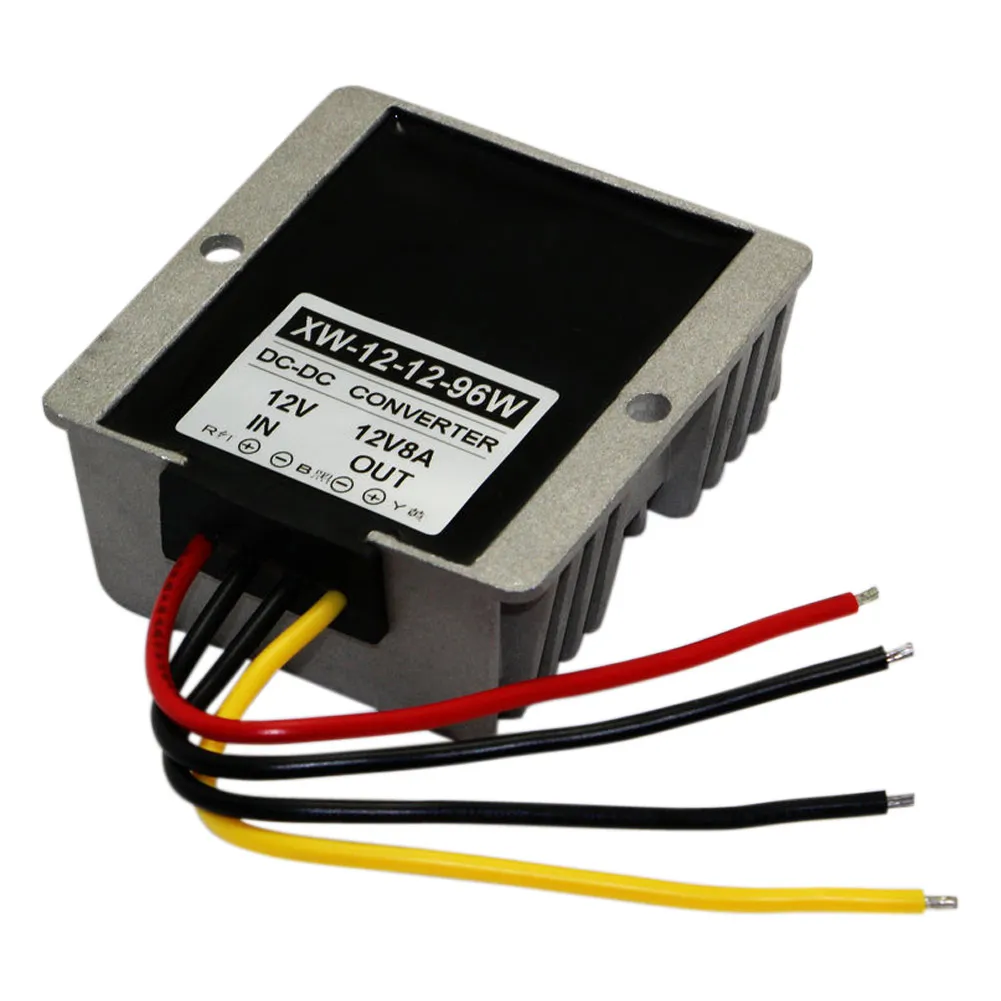 Ударопрочный дизайн DC12V до 8A 96 Вт Авто шаг вверх/вниз блок питания конвертер