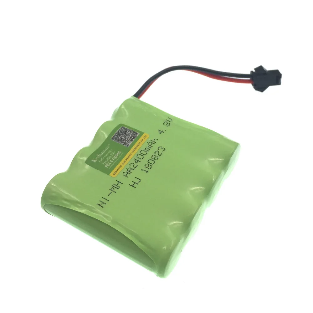 Kedanone 4,8 v перезаряжаемая батарея 2400mah никель-металл-гидридный аккумулятор с дистанционным управлением самолет автомобиль RC лодка электрическая игрушка