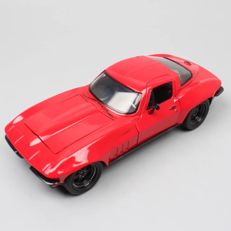Детский 1:24 Jada the letty CHEVY Corvette 1966 Chevrolet Diecasts тачки Модель Масштаб Авто Игрушечная машина эскизы игра автомобиль сувенир