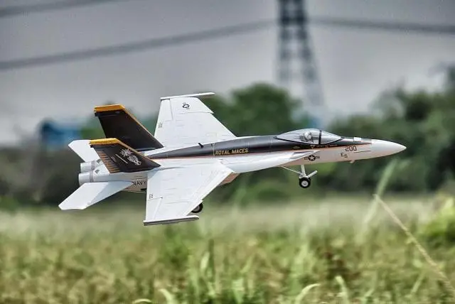 Окончательного Би 64 EDF JET F18 f 18 плоскости супер Hornet самолета приводимого в