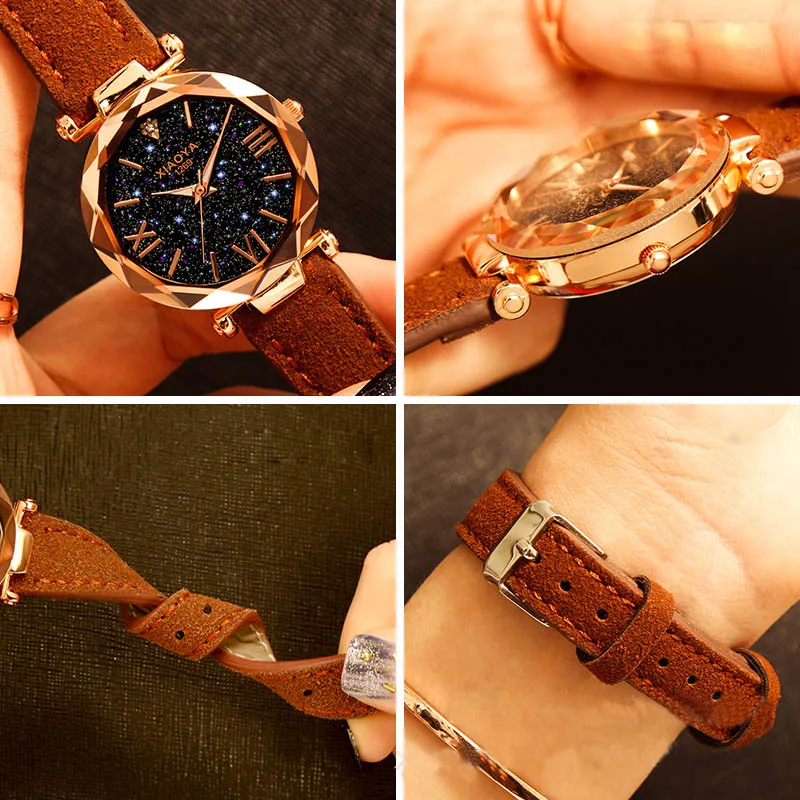 Relogio Feminino Star Sky женские часы браслет для женщин montre femme 2018 Женские кварцевые