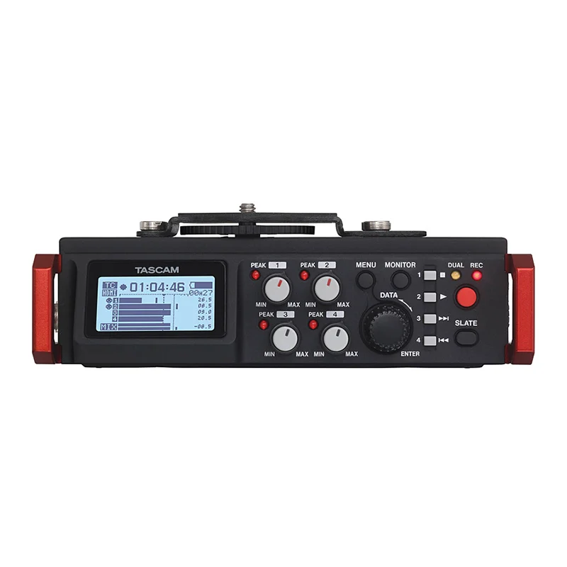 TASCAM DR-701D линейный PCM рекордер/микшер 6-гусеничный аудиорегистратор для DSLR-камеры