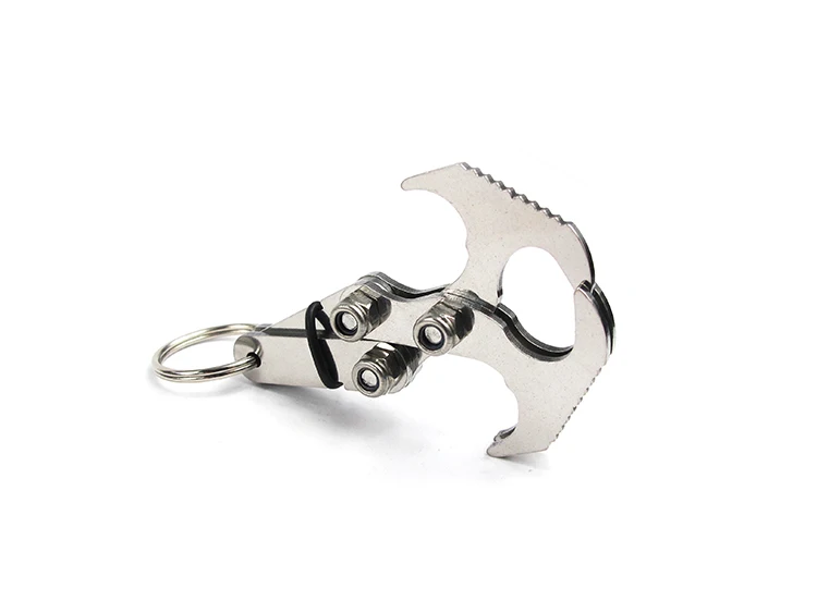 Тактическая карманная цепочка для ключей EDC Gear мультикарабины инструментов