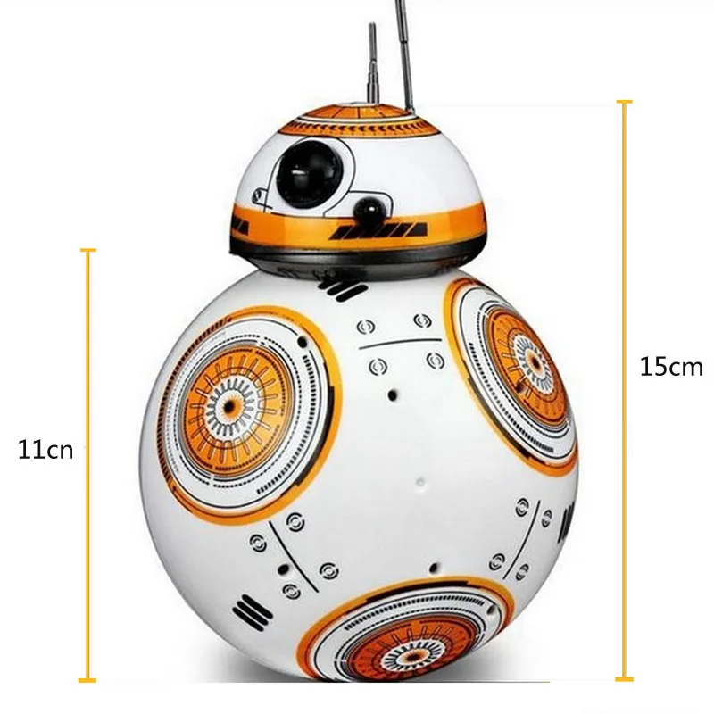 Радиоуправляемый робот шар игрушка BB 8 пульт дистанционного управления Звездные