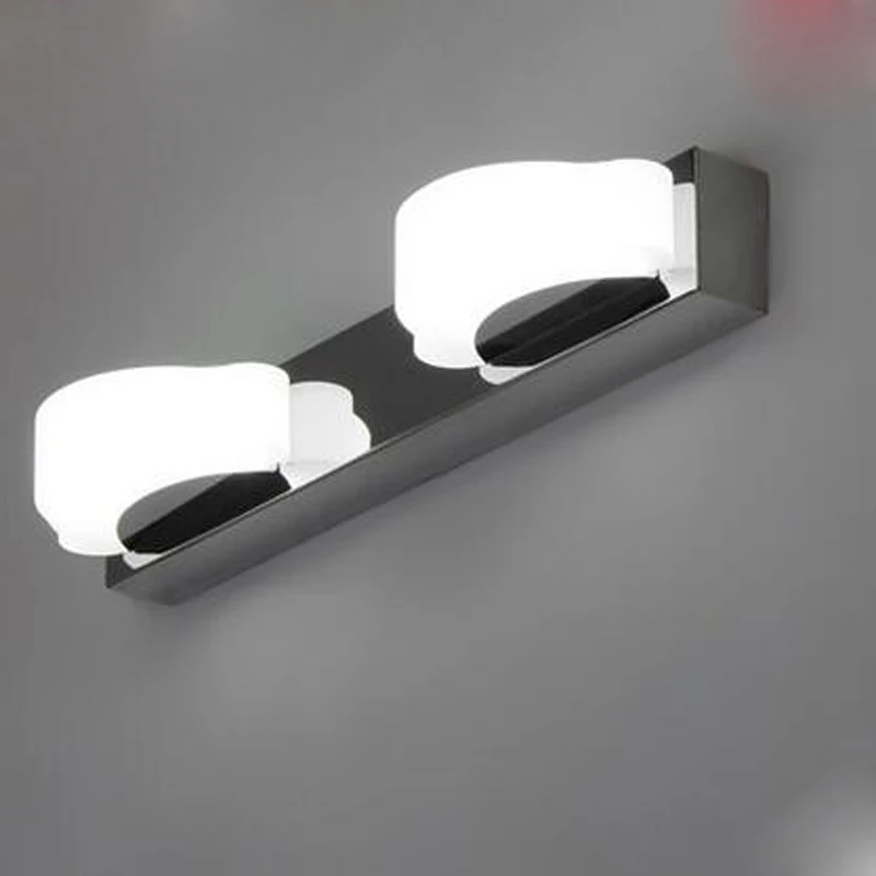 Противотуманная зеркальная Светодиодная лампа для ванной комнаты туалета