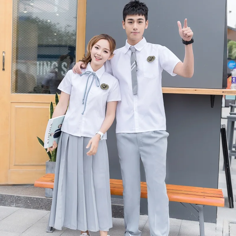Школьная униформа для учащихся костюмы мальчиков и девочек младших старших