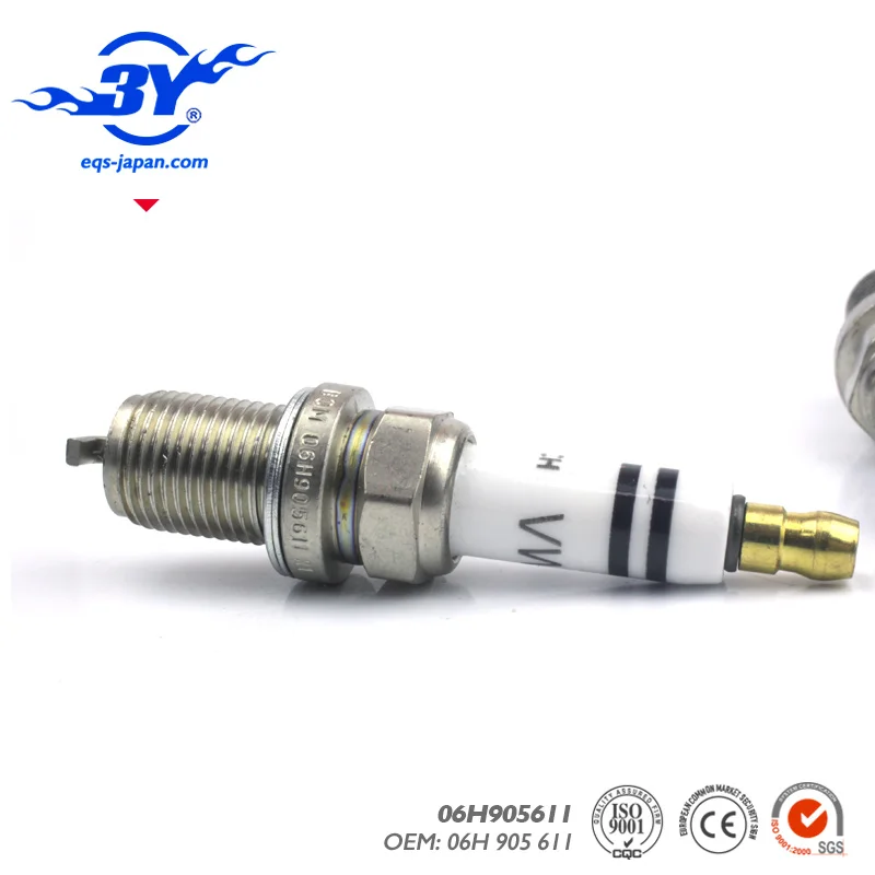 4 шт./лот. 06 H 905 611 хорошее качество 06H905611 свечи зажигания для Audi A3 A4 A5 VW Eos Beetle