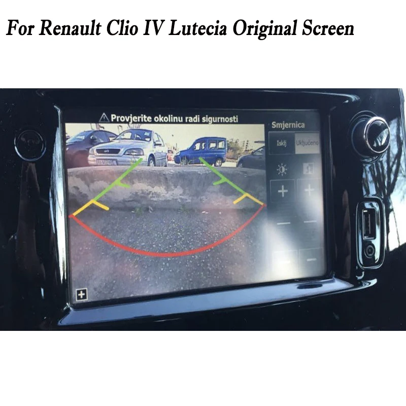 Обратная камера соединительный кабель для Renault Clio IV Lutecia задняя резервная парковочная камера RCA дисплей совместимый