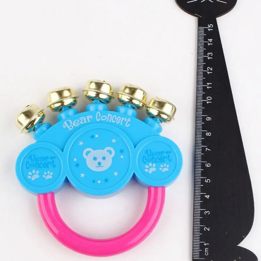 New Kids Baby Design Handbell Musical Instrument Jingle Rattle Toy Levert Dropship Dec13 | Игрушки и хобби