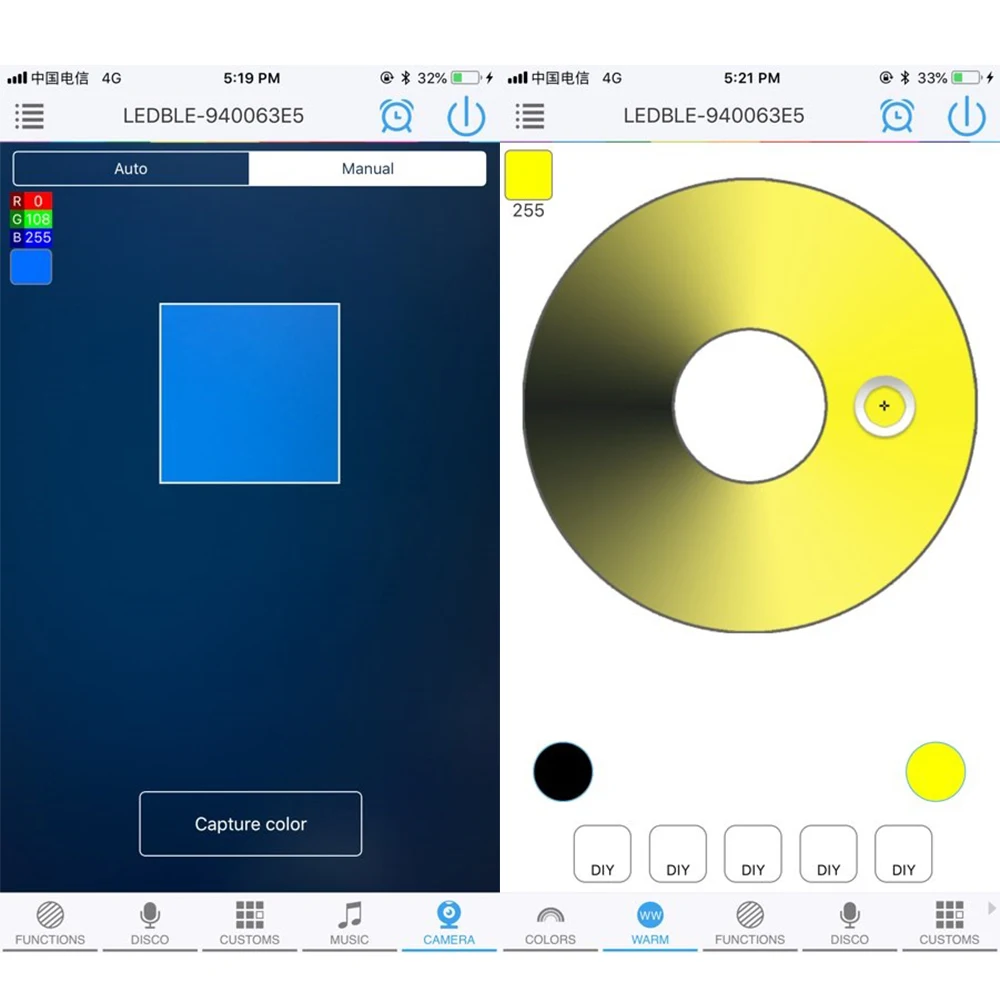 DC12-24V светодиодный мини Bluetooth RGB RGBW управление Лер беспроводной iOS/Android приложение управление для светодиодной полосы света RGB/RGBW