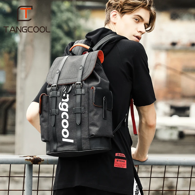 Tangcool фирменные корейские Дизайнерские мужские модные рюкзаки женские