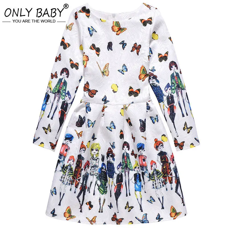 2017 праздничное платье для девочек зимняя одежда осенние детские платья Эльзы От 8