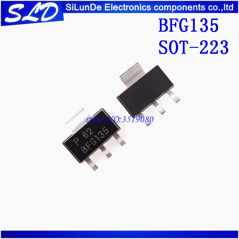 Бесплатная доставка 100 шт./лот BFG135 SOT223 BFG135A SOT 223 TRANS NPN 150MA 15V 7GHZ IC лучшее