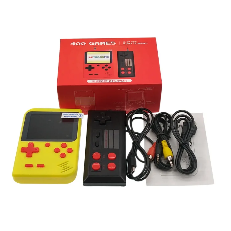 Классический Ручные игры игроки консоли Ретро электронный геймпад Box 3 0 TFT ЖК